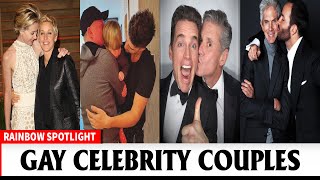 🌈 Celebrated LGBTQ Partnerships in Hollywood | Guess Who You Might Have Missed | Gay Hollywood