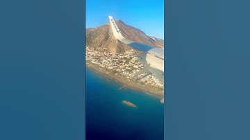 Landing in Santorini ❣️