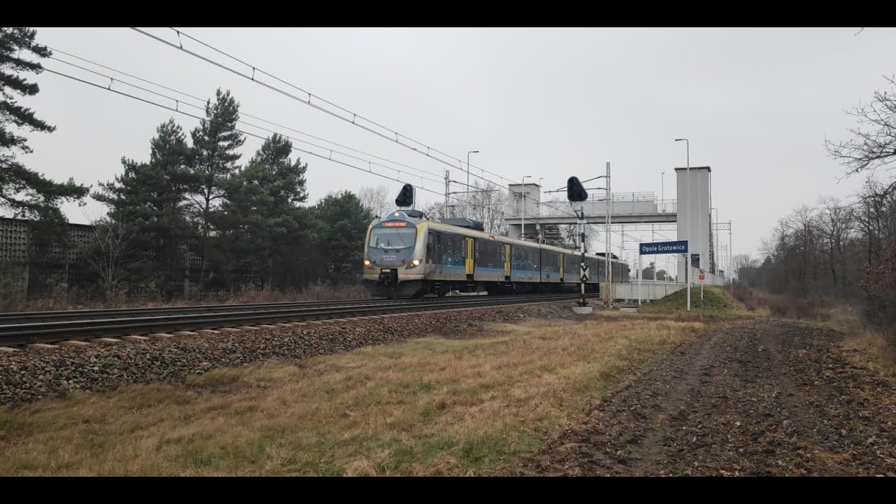 Pociągi na przystanku osobowym Opole Grotowice i kilka z Zachodniego