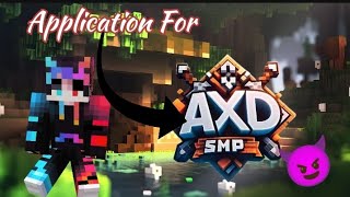 APPLICATION FOR AXD SMP |#minecraft |#bestminecraft |#axdsmp |@notadi_gamerz_2141 screenshot 5