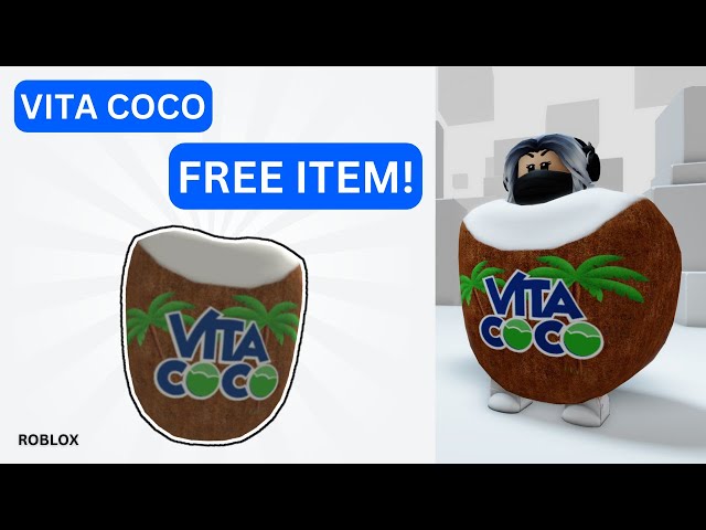 FREE ITEMS! HOW TO GET Vita Coco Tetra Suit, Hoodie, Suit & Limited Edition  T-Shirt! (ROBLOX EVENT) 