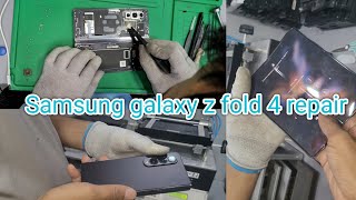 Samsung galaxy z fold4 repair || Hinge Problem || LCD Replacement #mastercareservice #mobilerepair