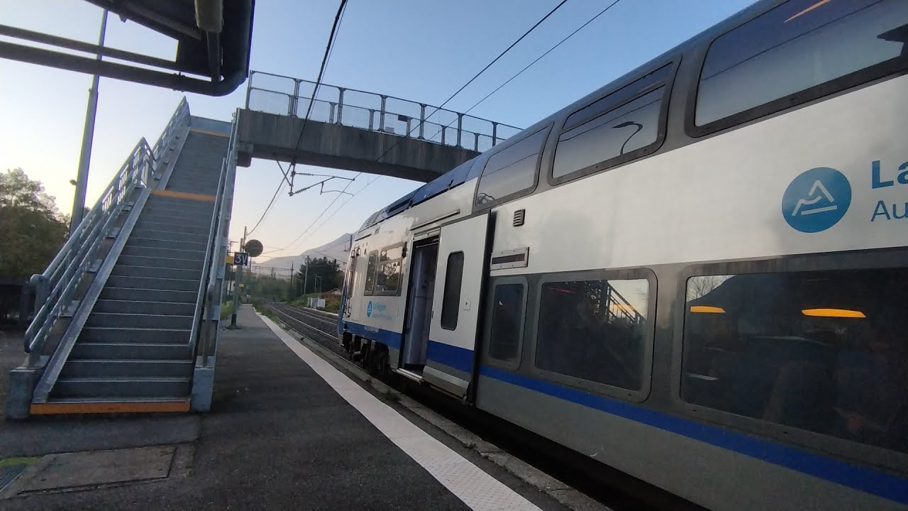 GPF n°257 : Trains en gare de Saint Égrève TER 2NNG,TGV RÉSEAU DUPLEX saison 3