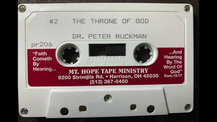 Dr Ruckman, "The Throne of God"