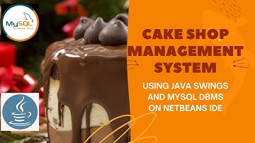 [Part#01]Create CAKE SHOP MANAGEMENT SYSTEM  using JAVA SWINGS and MYSQL DBMS| Tuitions Tonight