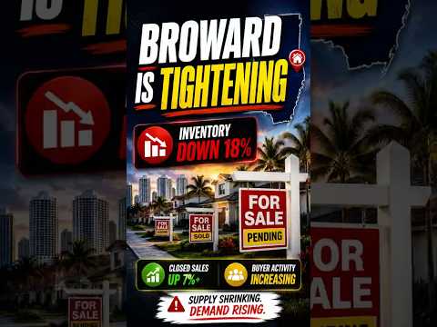 What's Actually Happening to Broward Home Prices #housingmarket #realestate #florida