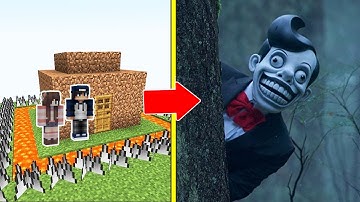 Mister Chuckle Teeth Tấn Công Nhà Được Bảo Vệ Bởi bqThanh và Ốc Trong Minecraft