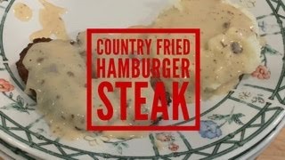 Poor Man’s Chicken Fried Steak | Country Fried Hamburger Steak | John Eats Cheap