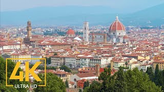 Florence, Italy in 4K UHD - City Live Video - Most Popular Sightseeing Places