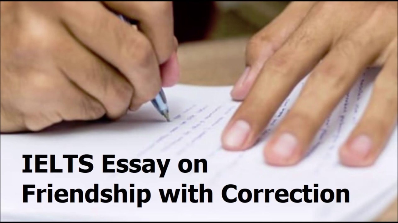 friendship essay in ielts