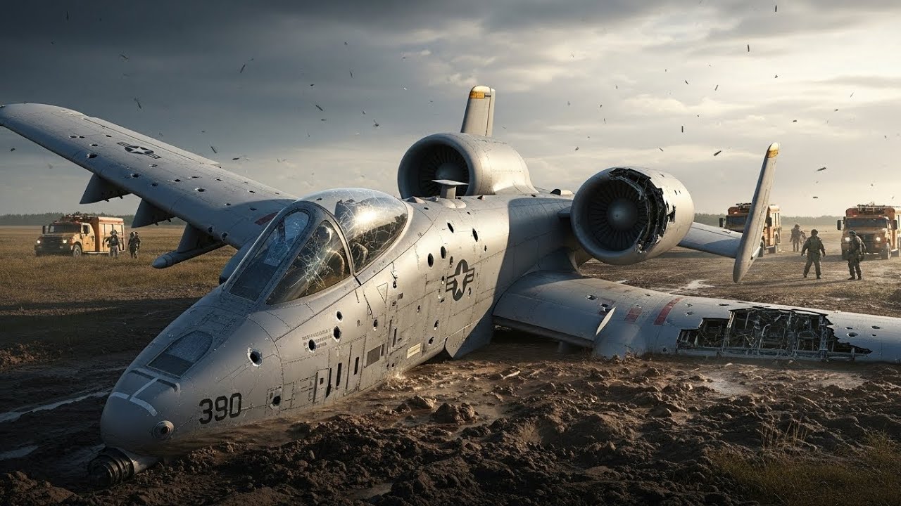 Никто не ожидал возвращения — пока туда не заполз самолет А-10, сломанный, но еще живой.