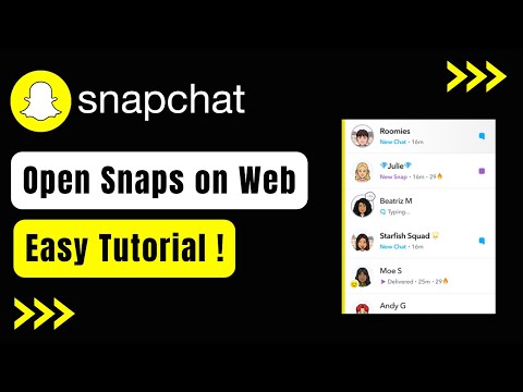 How To Open Snaps On Snapchat Web Easy Way by DiziSight