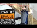 Renforcer l’épaule en position OVERHEAD mobilité et stabilité scapulaire pour le crossfit, natation