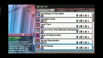 How to release all forbidden and limited cards Yu-Gi-Oh tag force special arc v