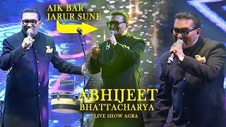 Abhijeet Bhattacharya LIVE performance 2023 | LIVE in Agra | LIVE Concert #abhijeetbhattacharya