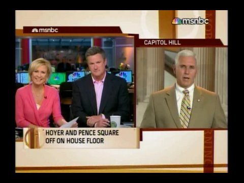 7-22-2009 - Pence Appears on "Morning Joe" To Disc...