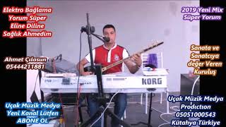 Baba İneğöl Çi̇ftetelli̇si̇ Ahmet Cilasun (Elektro Bağlama) Slayt Uçak Müzik