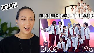 DICE 'Mona Lisa' and T-POP Debut Singles | DICE Debut Showcase REACTION (ENG/THAI SUBS)
