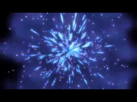 Blue Explosion Motion Background