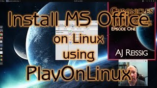 how to install ms office on linux using playonlinux