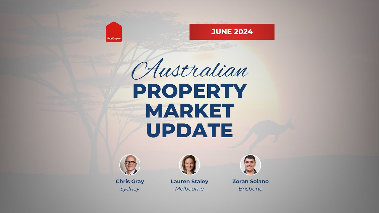 Property Market Update June 2024 - Sydney / Melbourne / Brisbane - YouTube