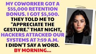 My Coworker Got a $55,000 Retention Bonus. I Got $5,500—So I Walked Out at 7:59 A.M