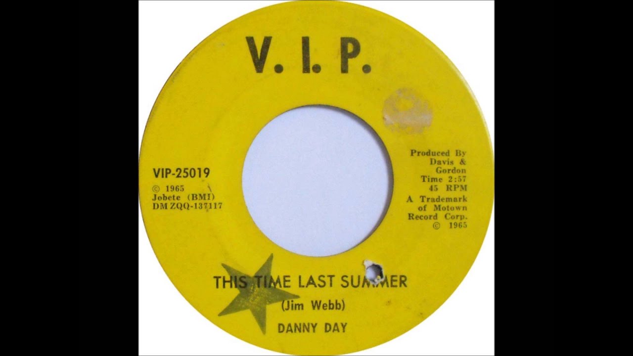 Danny Day -  This time last summer  VIP )