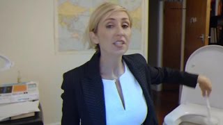 Woman interrupted during BBC News interview |interrupted shows how a mum would have kept her cool