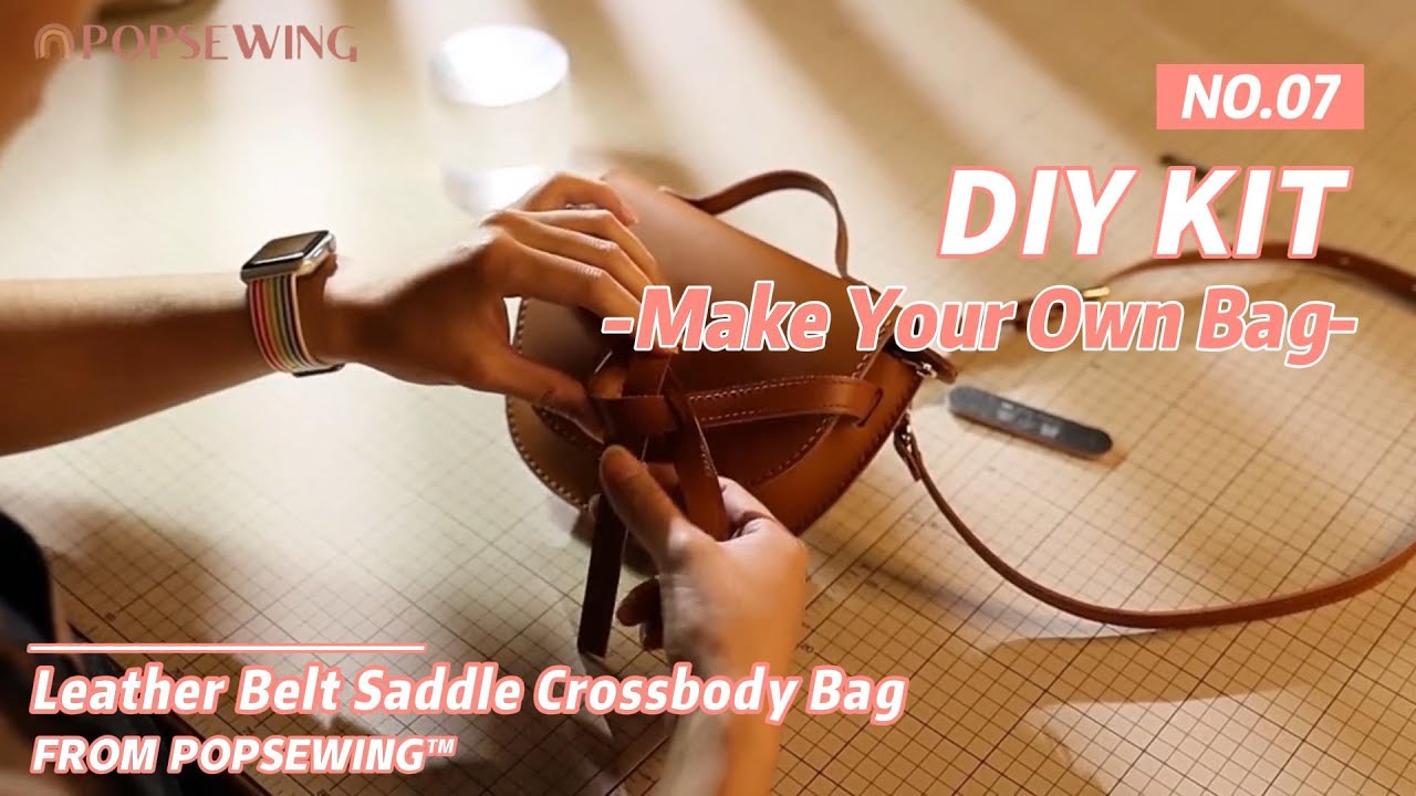 DIY Saddle Crossbody Bag