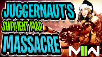 20 Killstreak on Shipment? 😱 UNLOCKING Juggernaut