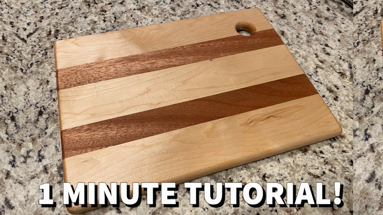 Make Your Own (Simple) Wooden Cutting Board - A Beautiful Mess