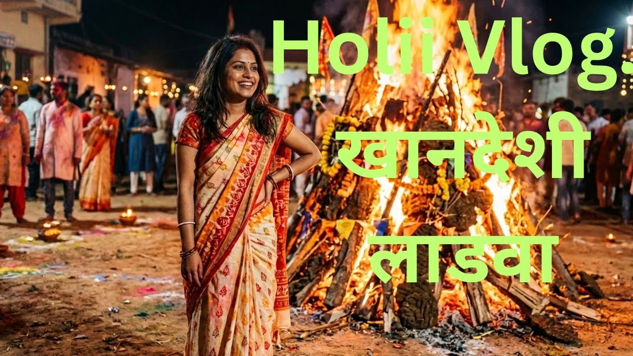 आज होळी स्पेशल केले खानदेशी लाडवे..😍 खानदेशी लाडवे कसे बनवायचे? Today Holi Vlog 🌈 recipe #viral