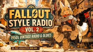 [Work BGM] Fallout-Style Radio Vol. 2 | 1950s Vintage Radio & Oldies from a Mad Wasteland screenshot 4