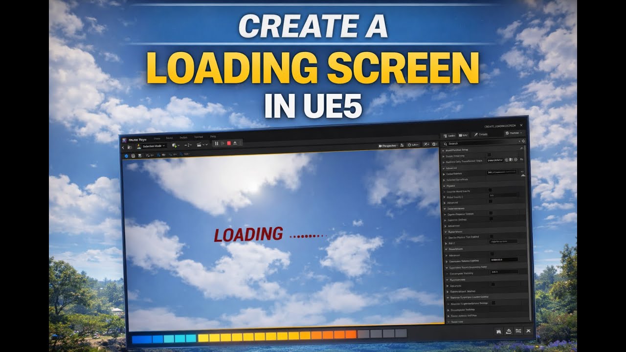How to Create a Loading Screen in UE5 - YouTube