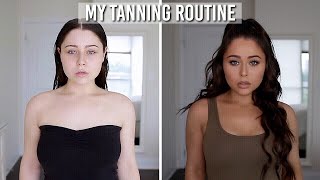 MY SELF TANNING ROUTINE
