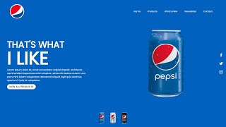 How to make Pepsi site