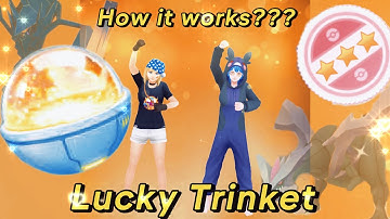 WHAT IS THE LUCKY TRINKET??? AND HOW IT WORKS ON MY SHINY ONE !!!!