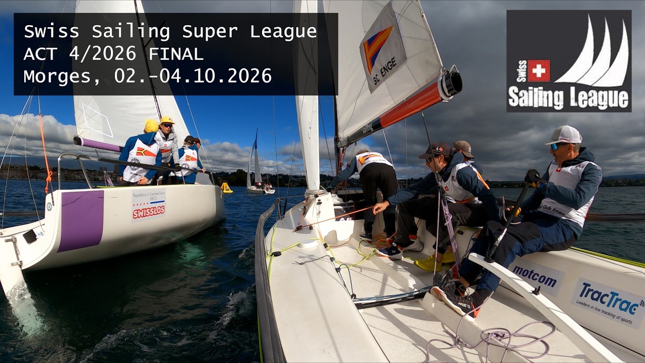 ⁣Swiss Sailing League: Final Super League in Morges, 02.-04.10.2026