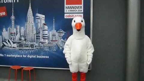 CeBIT 2009 GOOSEbumps