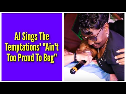 AJ Sings The Temptations' "Ain't Too Proud To Beg" | Rickey Smiley Karaoke Night