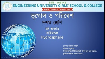 EUGSC, Class 10, Sub-Geography (Lecture 50), Chapter 6, Most. Ishrat Jahan, Date- 25-08-2021