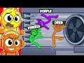 Reacting to SPRUNKI STICKMEN vs FACTORY!