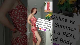 Shein Online vs Reality | Summer Dresses on a Real 45-Year-Old Body | No Filter No Filler
