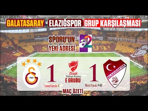 Galatasaray 1-1 Elazığspor Maç Özeti