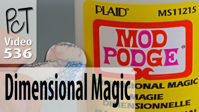Glossy Accents, Mod Podge Gloss, Dimensional Magic, vs Fantastic Glazing  Glue
