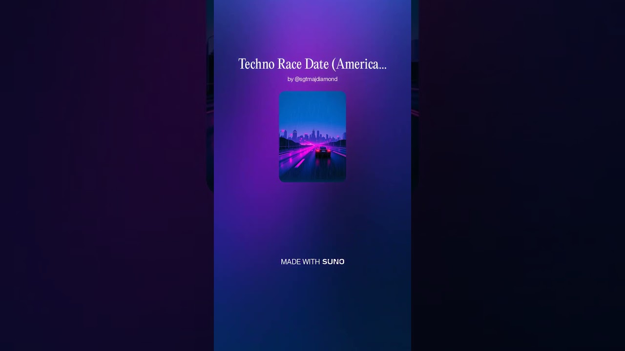 Techno Race Date American Track