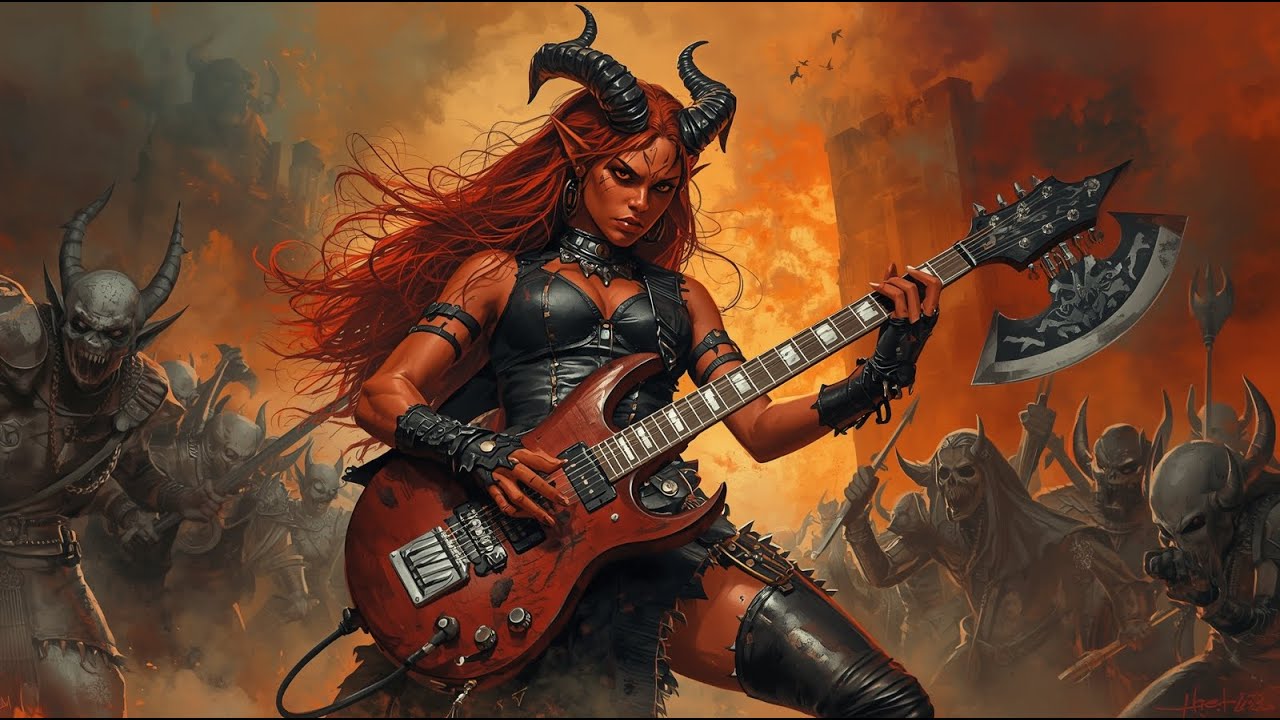 Music to Wield Hellfire To | Tiefling Heavy Metal • Black Metal