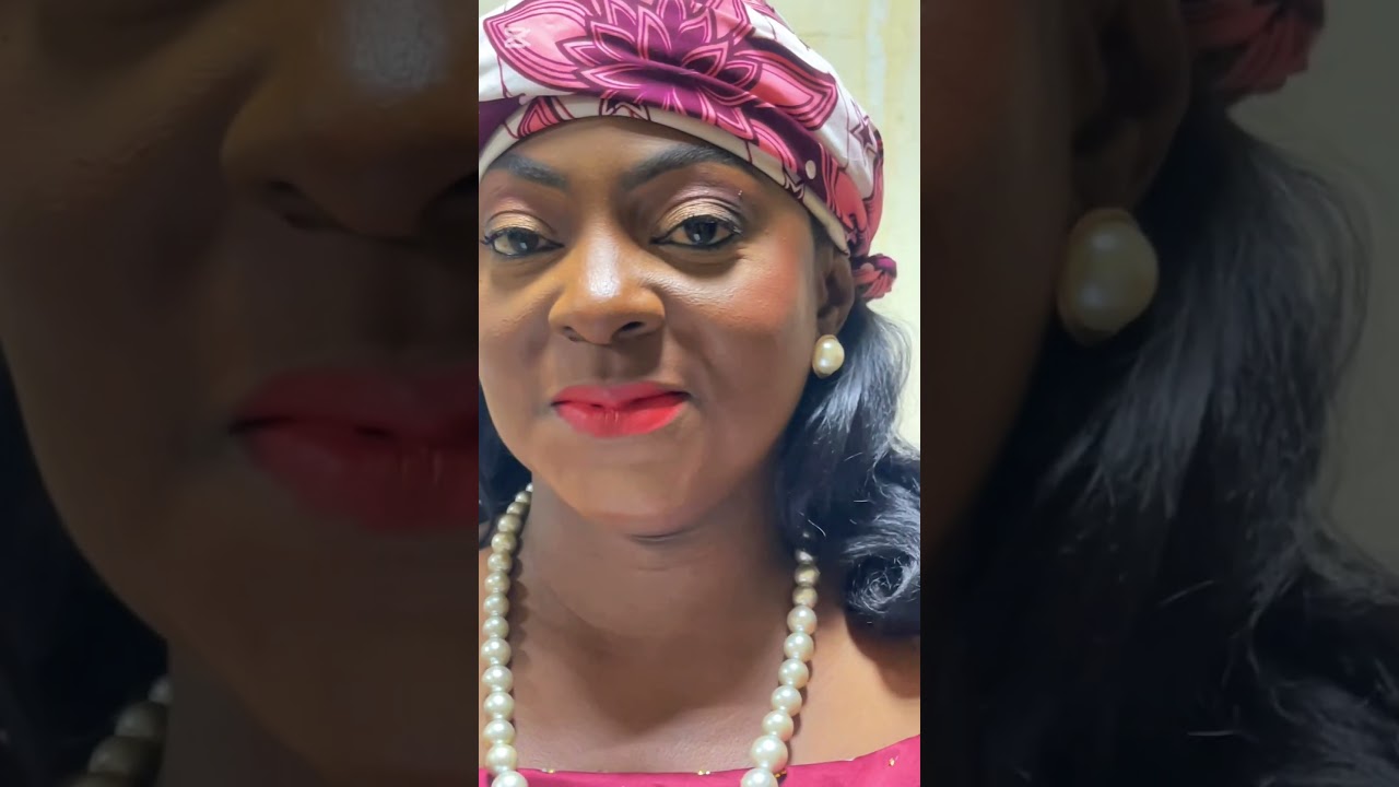 A quick glam for our Tv  presenter 