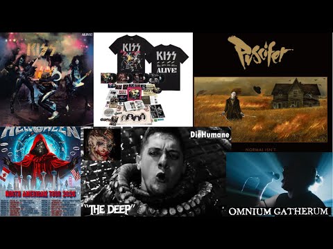 New KISS Alive box set! - Helloween tour - Puscifer new album/tour - new DieHumane - Dayseeker