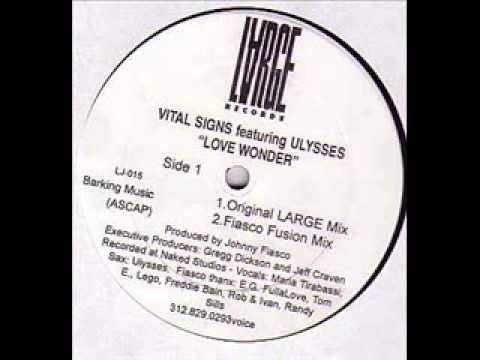 Ulysses — Vital Signs Featuring Ulysses -- Love Wonder (Original Large Mix)